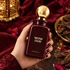 Authentic Khadlaj Wow Oud Eau De Parfum 100ml for best price with fast delivery - Perfumesouq Qatar