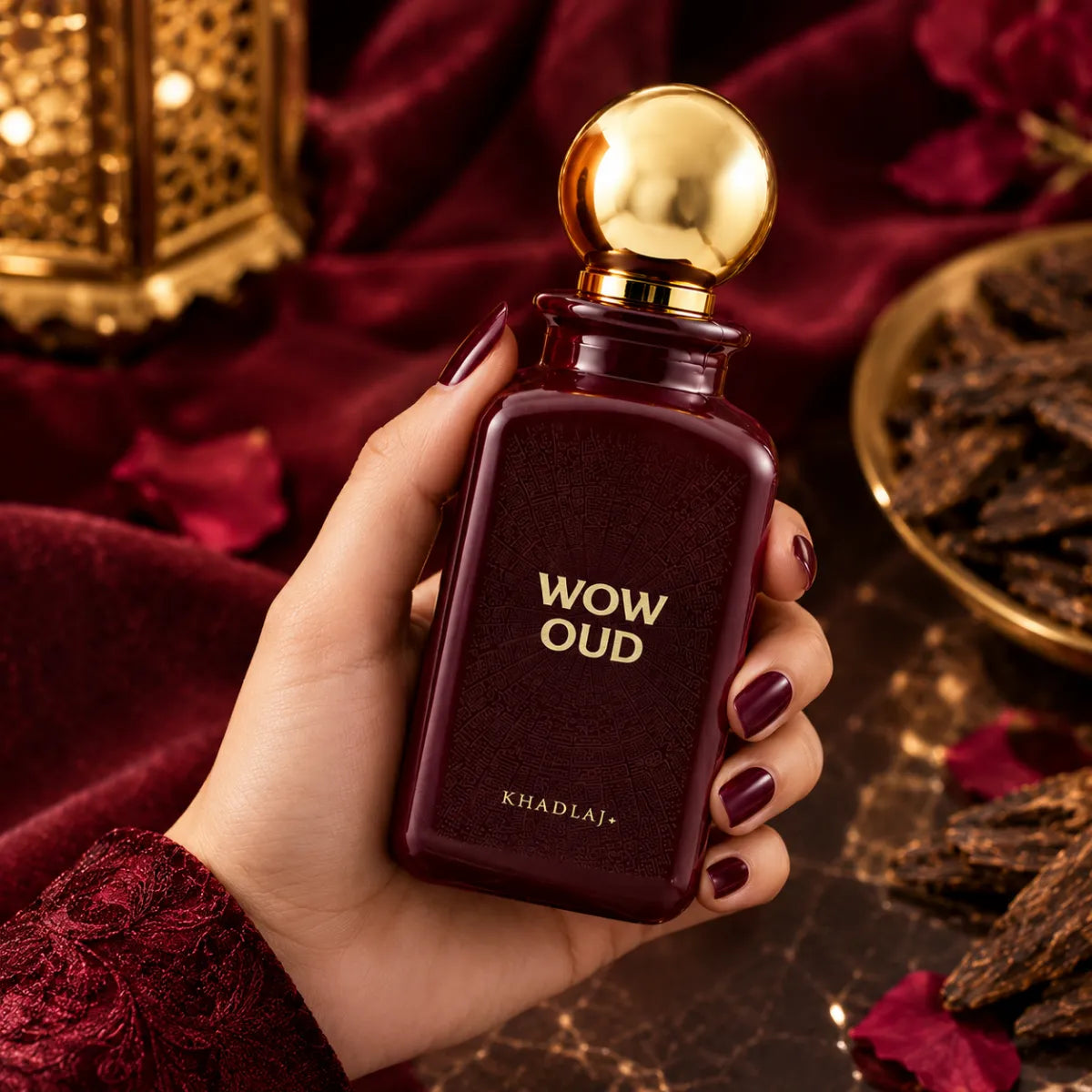 Authentic Khadlaj Wow Oud Eau De Parfum 100ml for best price with fast delivery - Perfumesouq Qatar