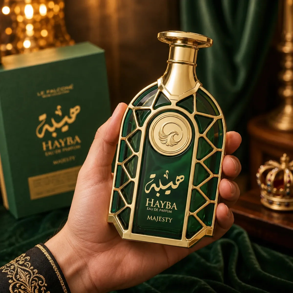 Premium Le Falcone Hayba Majesty EDP 100ml available in Qatar at best price, sophisticated fragrance - Perfumesouq Qatar