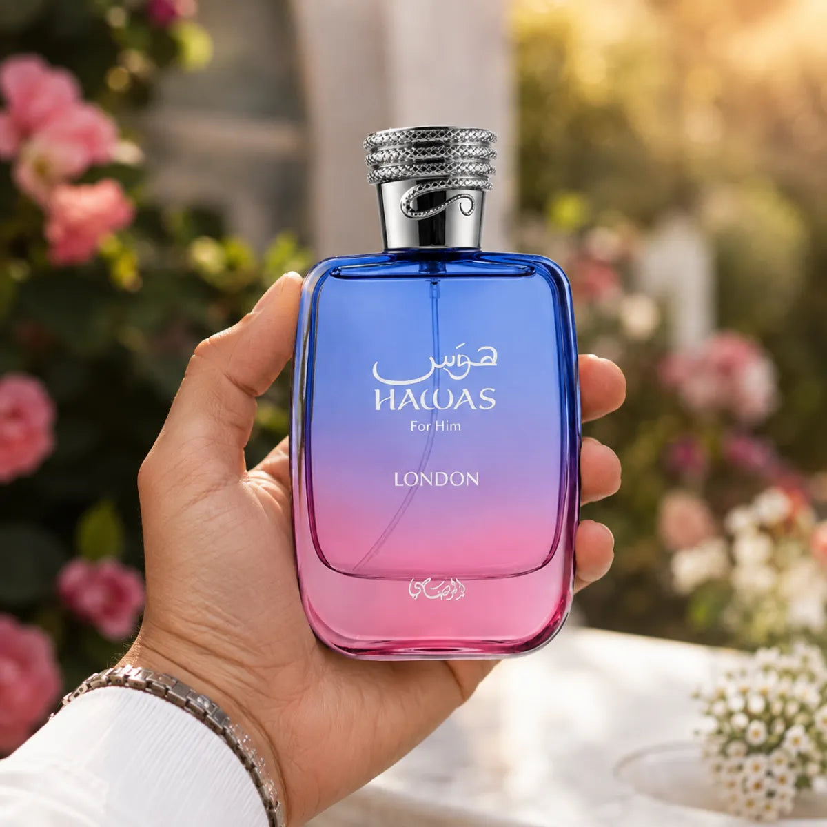 Rasasi Hawas London for Him EDP 100ml available at best price, sophisticated masculine fragrance - Perfumesouq Qatar