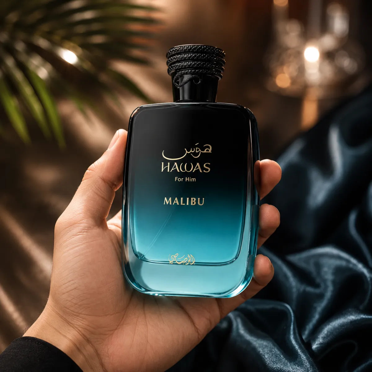 Rasasi Hawas Malibu for Him EDP 100ml available at best price, refined masculine fragrance - Perfumesouq Qatar
