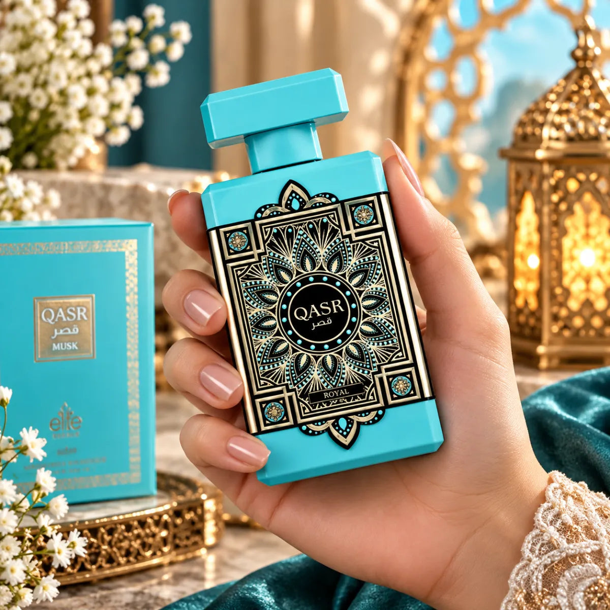 Premium Risala Elite Qasr Royal EDP 100ml available at best price, sophisticated unisex fragrance - Perfumesouq Qatar