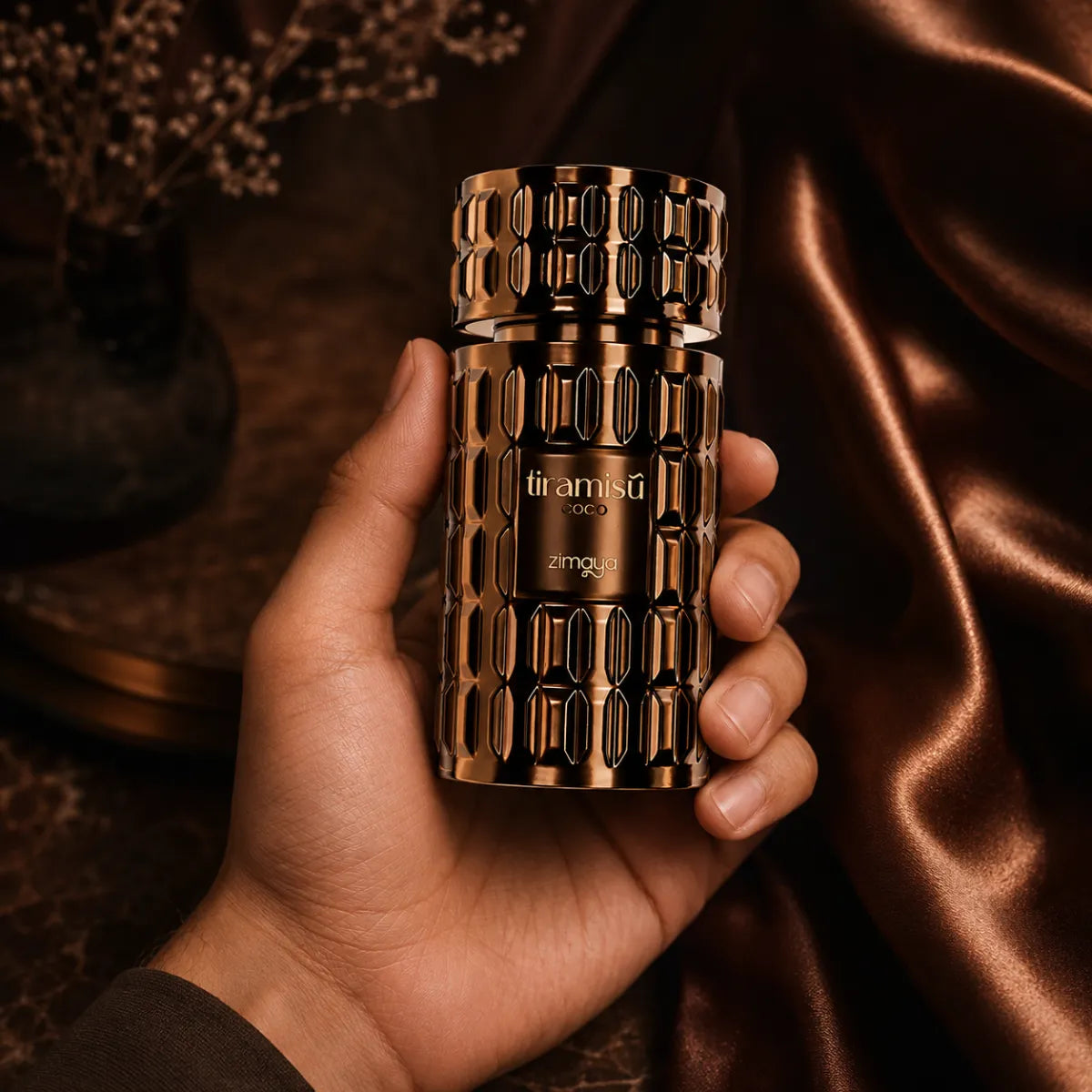 Zimaya Tiramisu Coco EDP 100ml available in Qatar at best price, sophisticated sweet gourmand fragrance - Perfumesouq Qatar