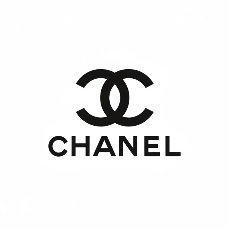 Chanel official brand logo — the legendary French luxury fashion and fragrance house, home to iconic perfumes like Chanel No.5, adored by perfume connoisseurs in Qatar — Perfumesouq Qatar