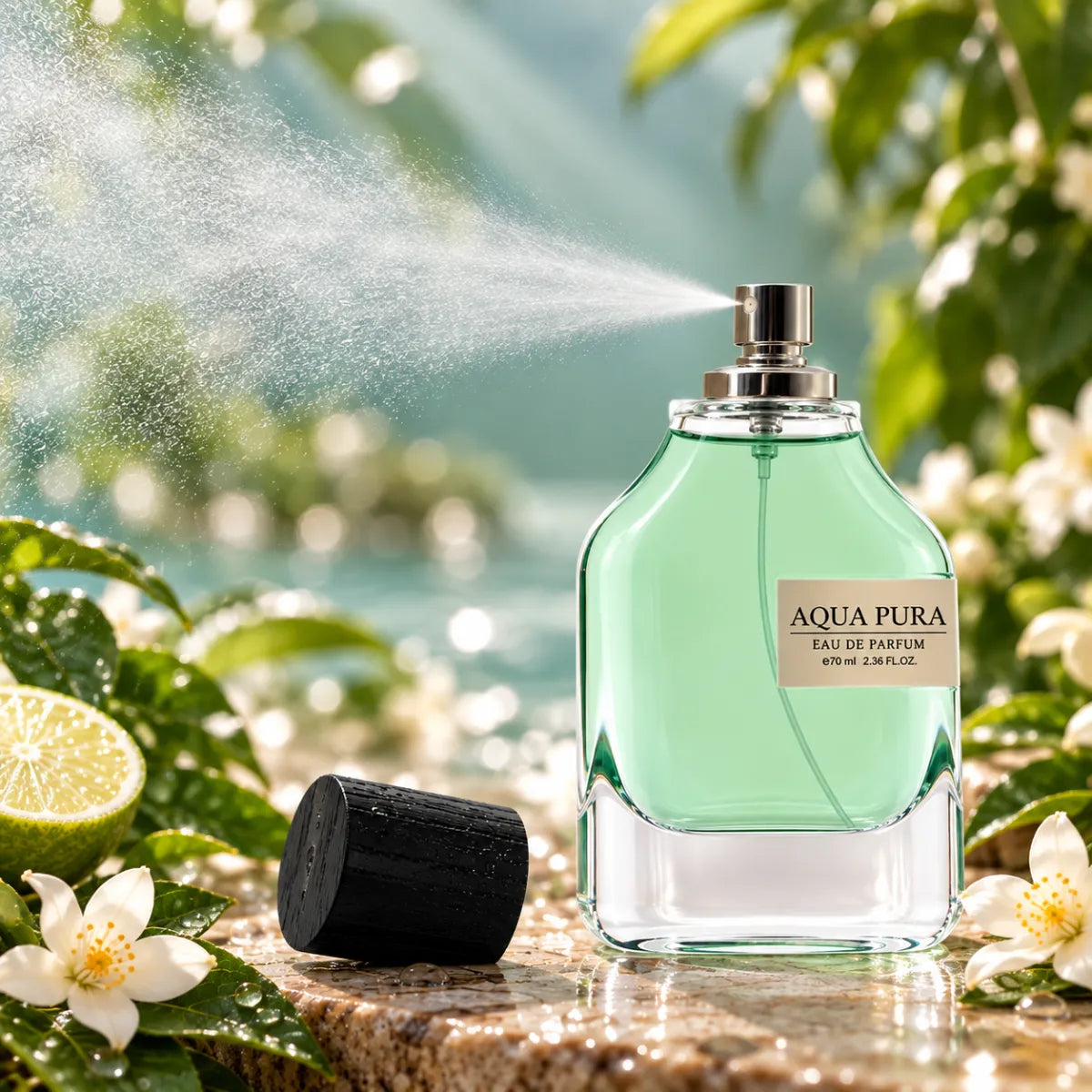 Original Fragrance World Aqua Pura Eau De Parfum 70ml authentic luxury fragrance at best price - Perfumesouq Qatar