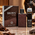 Buy Fragrance World Brown Orchid with Deo Eau De Parfum 80ml online from Perfumesouq, Doha, Qatar 