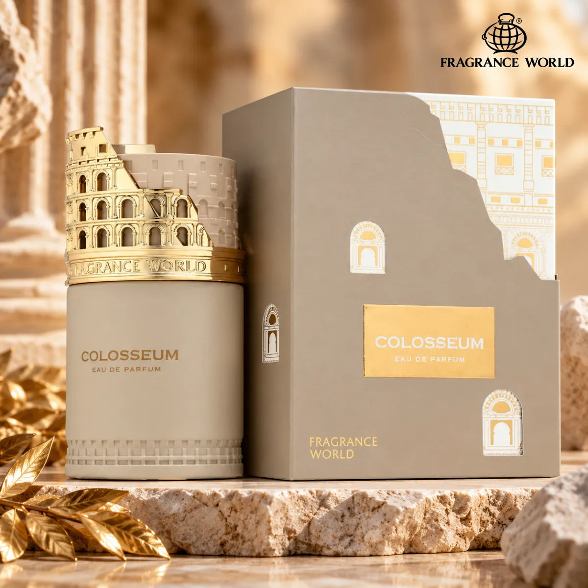 Buy Fragrance World Colosseum Eau De Parfum 100ml online from Perfumesouq, Doha, Qatar 