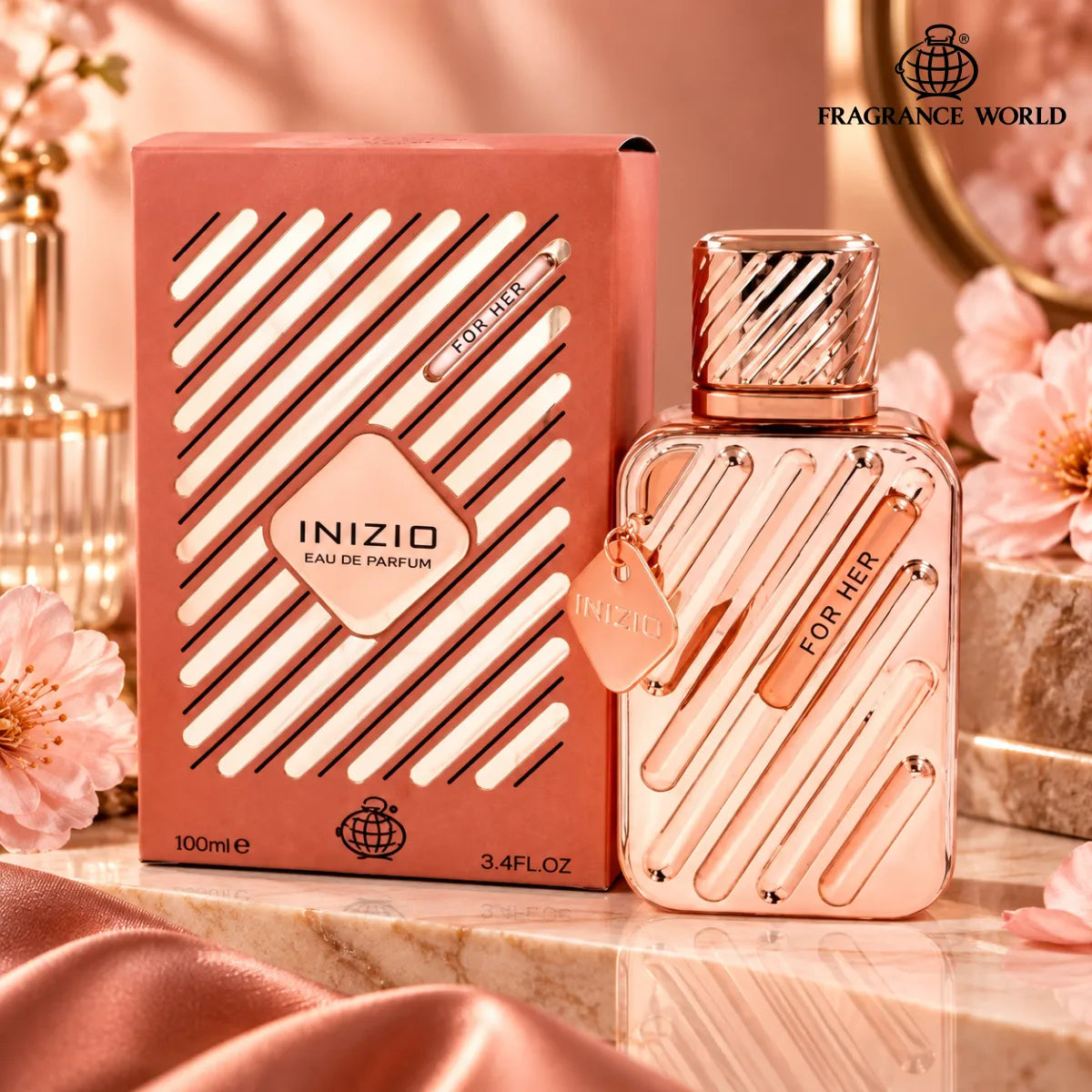 Buy Fragrance World Inizo For Her Eau De Parfum 100ml online from Perfumesouq, Doha, Qatar