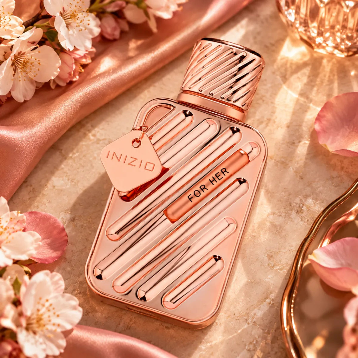 Fragrance World Inizo For Her Eau De Parfum 100ml for best price, graceful fragrance with lasting presence - Perfumesouq Qatar