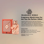Fragrance World Inizo For Her EDP 100ml luxury fragrance at best price, elegant feminine scent - Perfumesouq Qatar