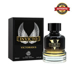 Fragrance World Invicto Victorious Eau De Parfum 100ml online at best price, warm aromatic fragrance - Perfumesouq Qatar
