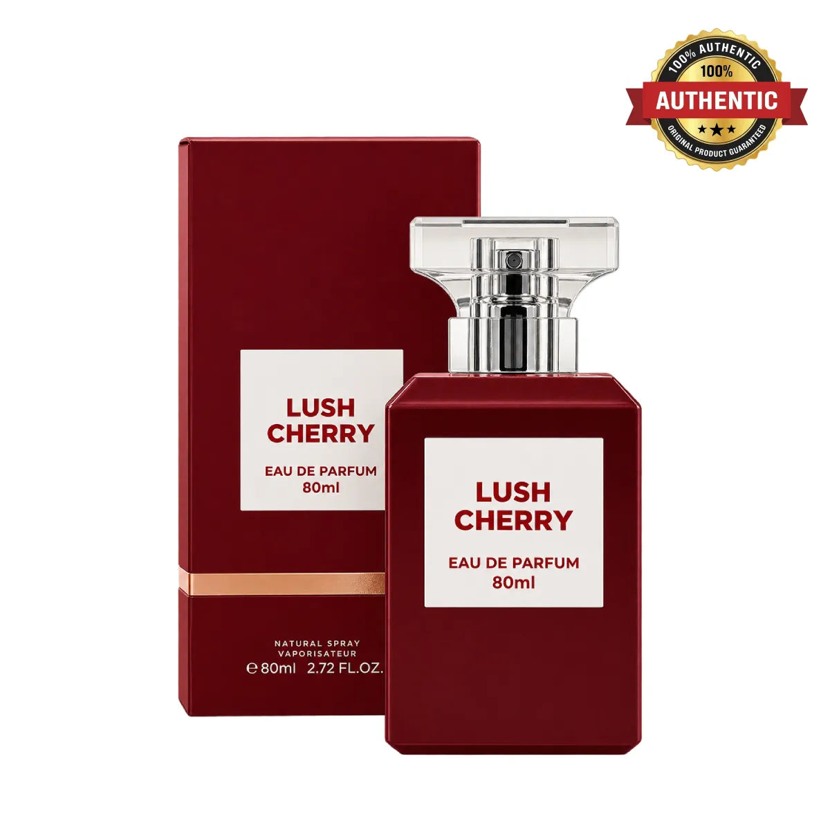 Fragrance World Lush Cherry Eau De Parfum 80ml online at best price, sweet fruity perfume - Perfumesouq Qatar