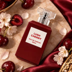 Fragrance World Lush Cherry Eau De Parfum 80ml for best price, alluring cherry fragrance with lasting presence - Perfumesouq Qatar