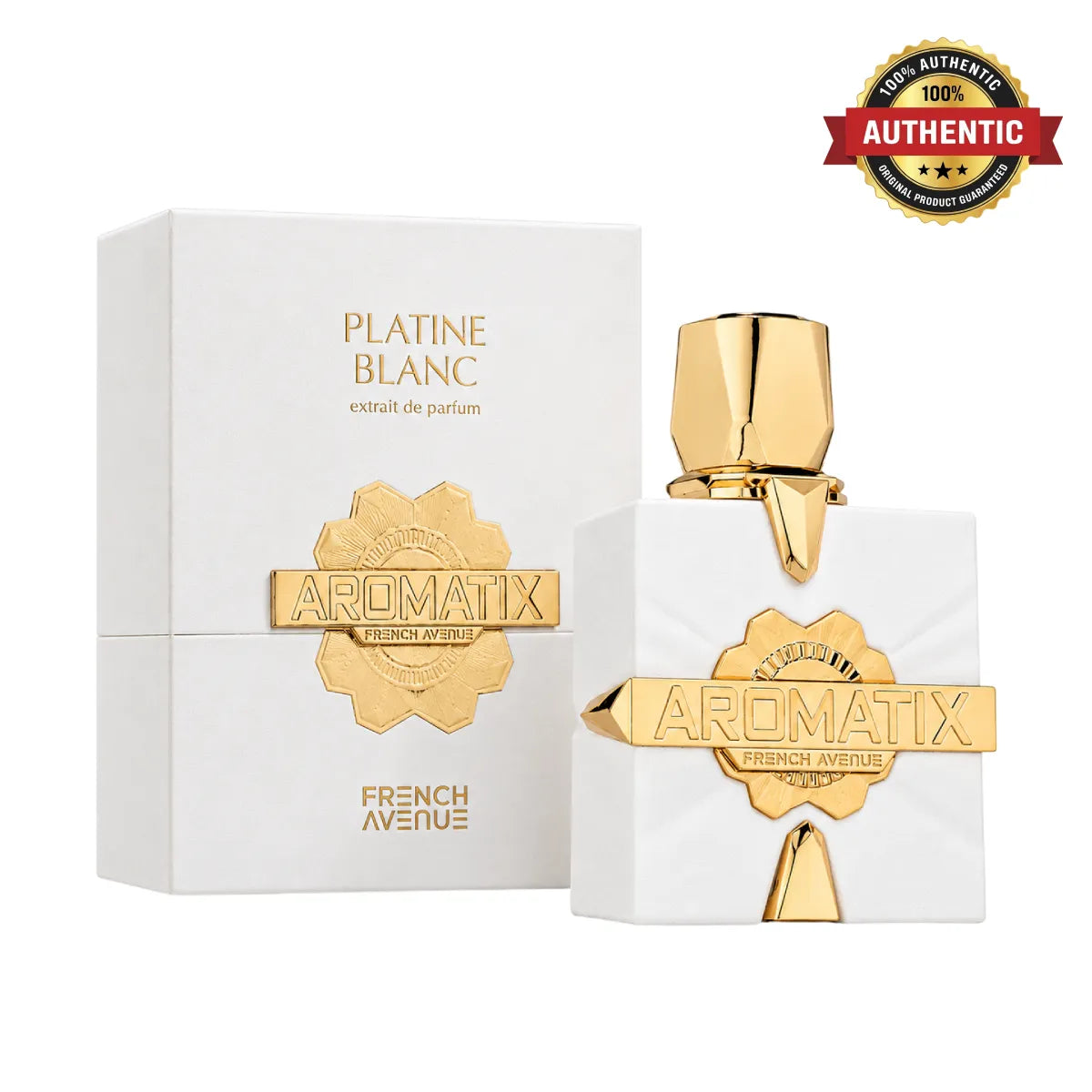 French Avenue Aromatix Platine Blanc Extrait De Parfum 100ml online in Qatar at best price, premium fragrance - Perfumesouq Qatar
