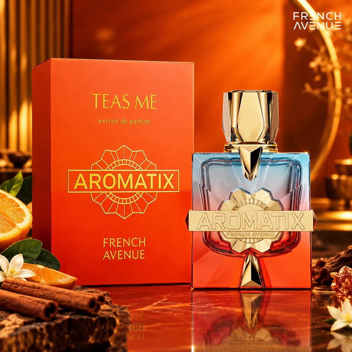 Buy French Avenue Aromatix Teas Me Extrait De Parfum 100ml from Perfumesouq, Doha, Qatar.