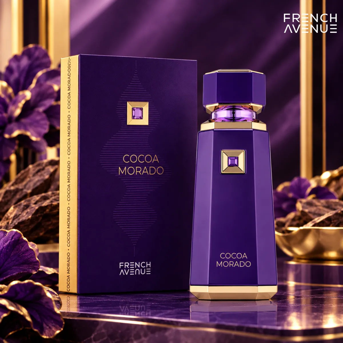 Buy French Avenue Cocoa Morado Eau De Parfum 100ml from Perfumesouq, Doha, Qatar.
