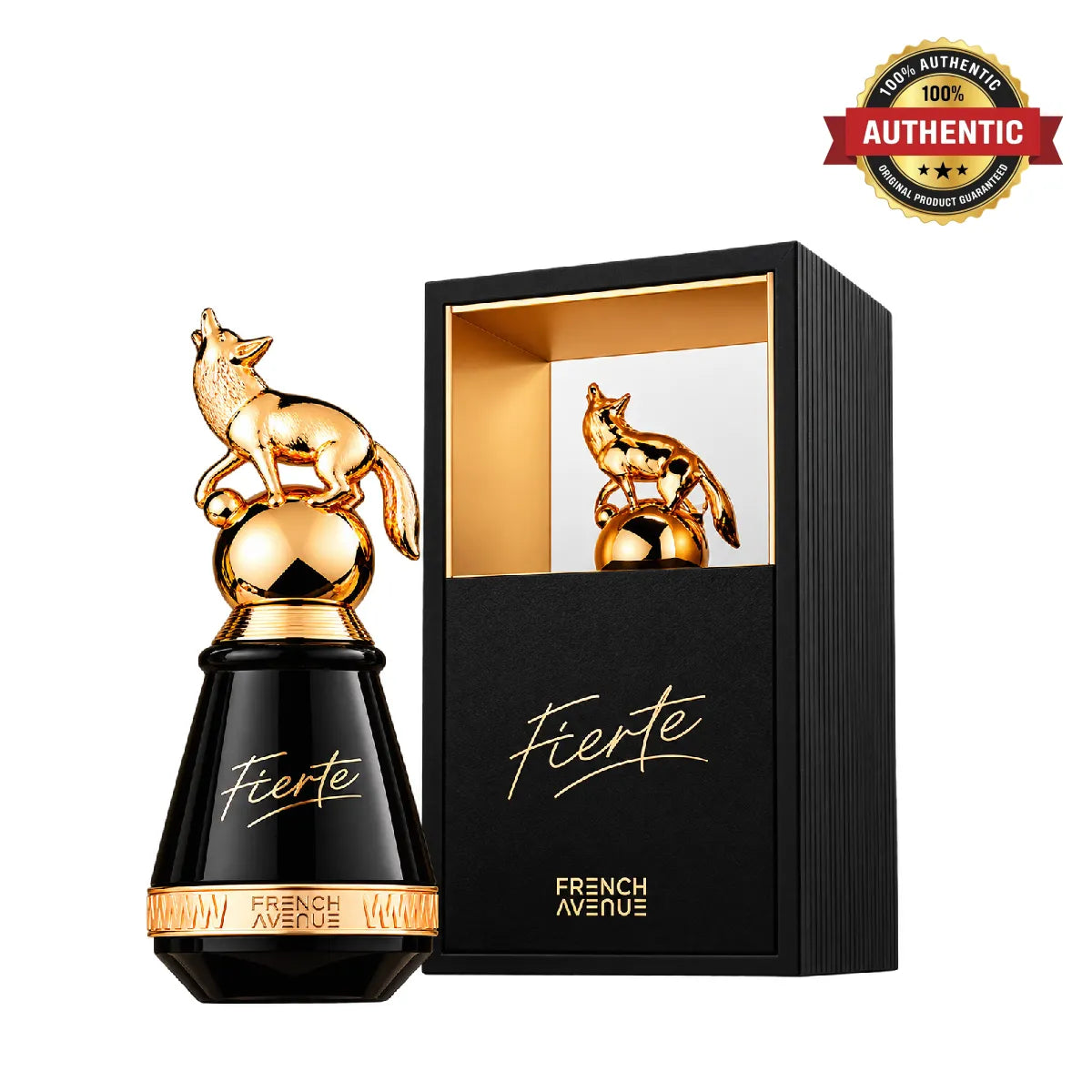 French Avenue Fierte Eau de Parfum 80ml online at best price, premium fragrance - Perfumesouq Qatar