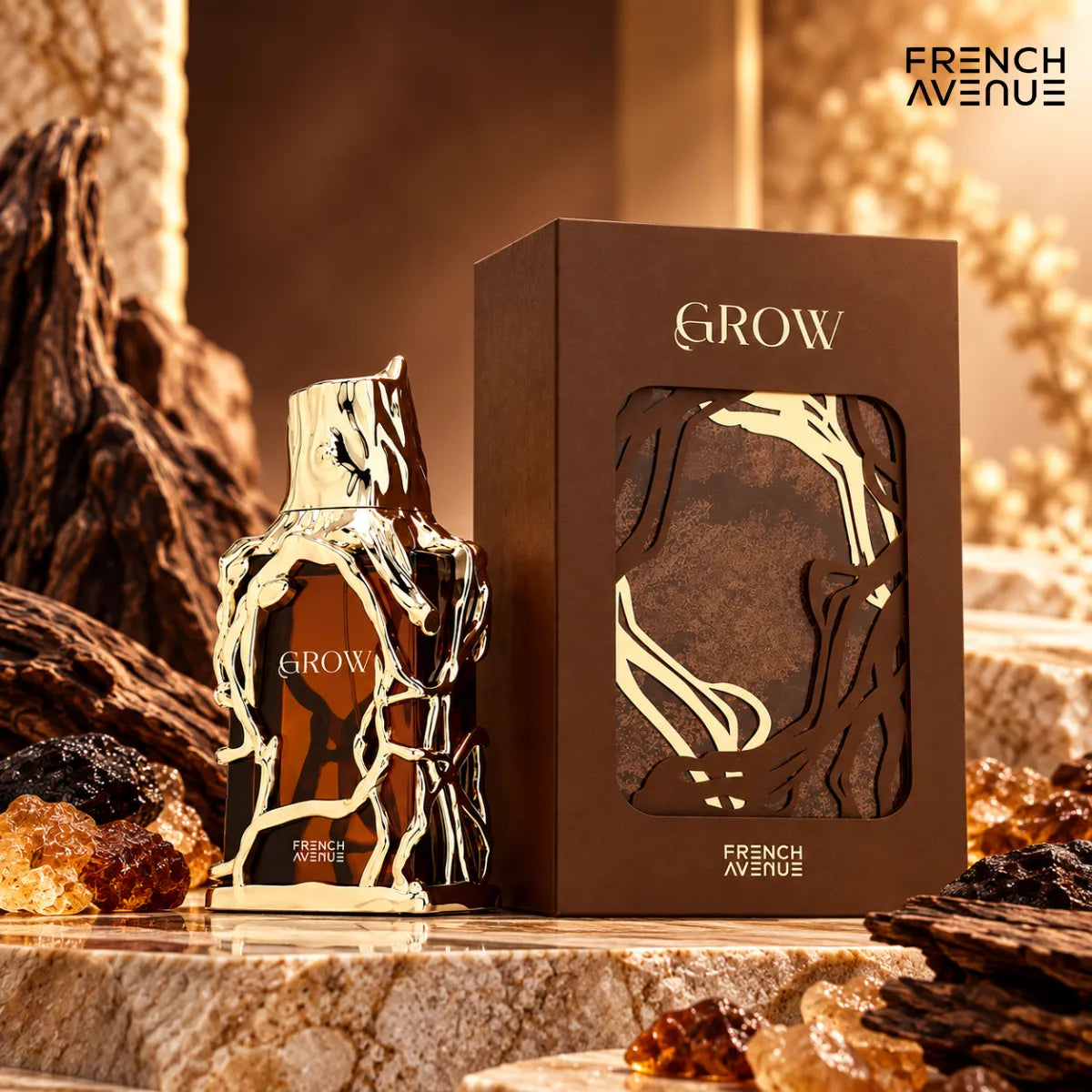 Buy French Avenue Grow Extrait De Parfum 100ml online from Perfumesouq, Doha, Qatar 