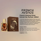 French Avenue Grow Extrait De Parfum 100ml luxury fragrance at best price, authentic and genuine product - Perfumesouq Qatar