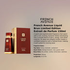 French Avenue Liquid Brun Limited Edition Extrait 150ml luxury fragrance at best price, authentic and genuine product - Perfumesouq Qatar