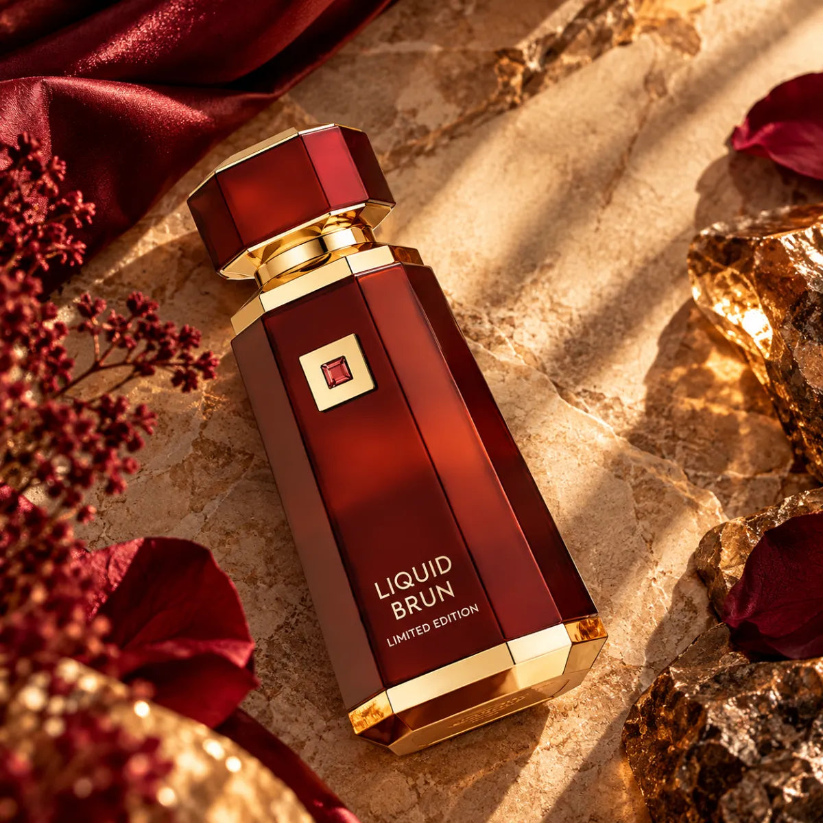 French Avenue Liquid Brun Limited Edition Extrait de Parfum 150ml for best price, elegant warm scent with lasting fragrance - Perfumesouq Qatar