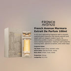 French Avenue Marmara Extrait De Parfum 100ml for best price, elegant warm scent with lasting fragrance - Perfumesouq Qatar