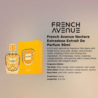 French Avenue Nectare Extradose Extrait De Parfum 90ml luxury fragrance at best price, authentic and genuine product - Perfumesouq Qatar
