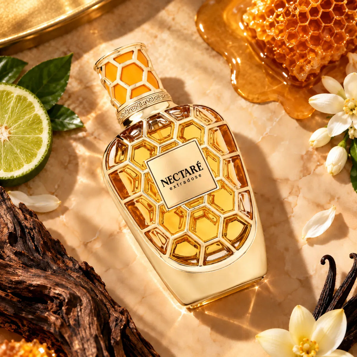 French Avenue Nectare Extradose Extrait De Parfum 90ml for best price, sweet citrus scent with lasting fragrance - Perfumesouq Qatar