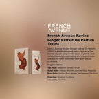 French Avenue Ravine Ginger Extrait De Parfum 100ml for best price in Qatar, elegant fragrance with lasting scent - Perfumesouq Qatar