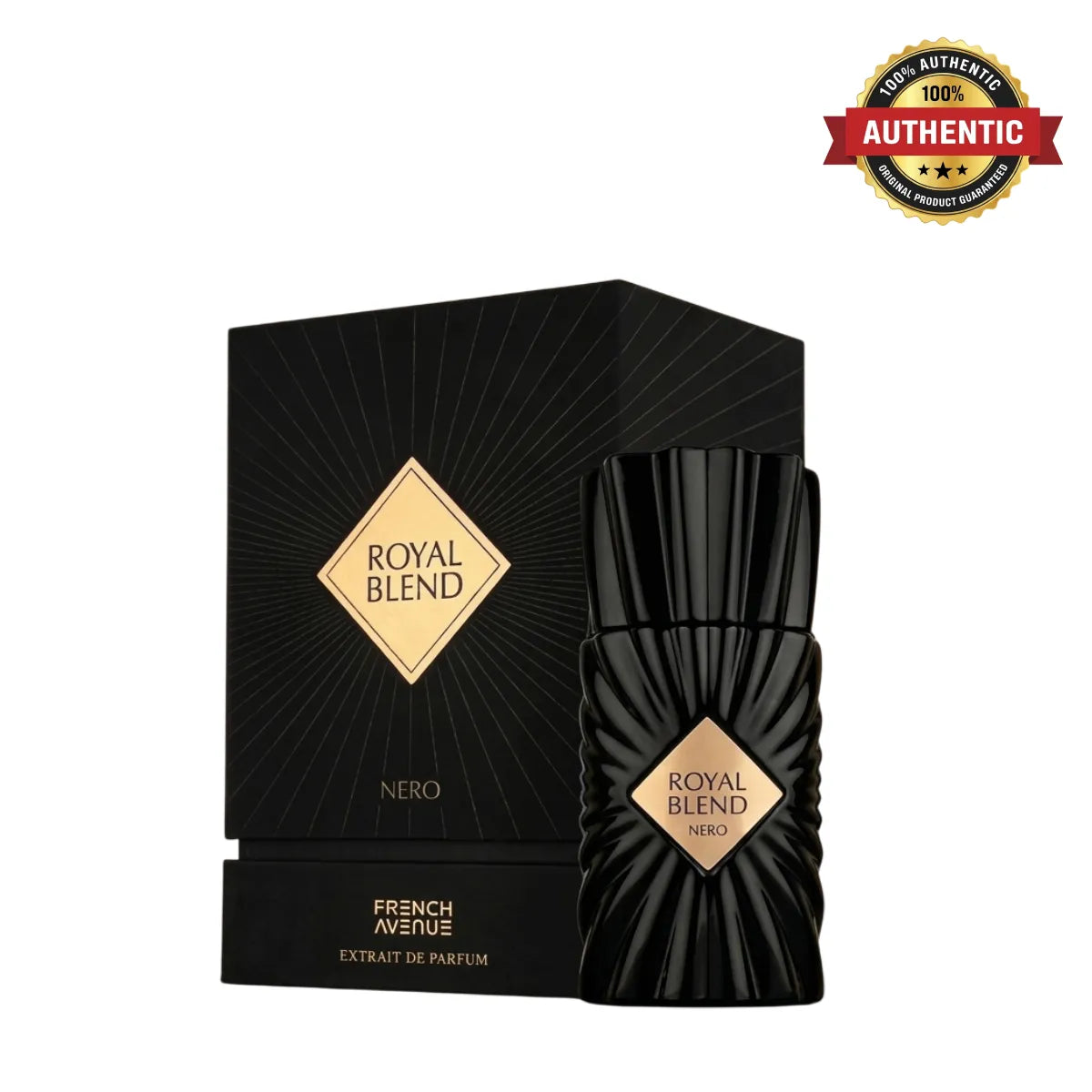 French Avenue Royal Blend Nero Extrait De Parfum 100ml online in Qatar at best price, premium fragrance - Perfumesouq Qatar