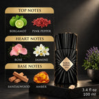 Authentic French Avenue Royal Blend Nero Extrait De Parfum 100ml for best price with fast delivery - Perfumesouq Qatar