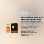 French Avenue Royal Blend Extrait 100ml luxury fragrance at best price in Qatar, authentic and genuine product - Perfumesouq Qatar