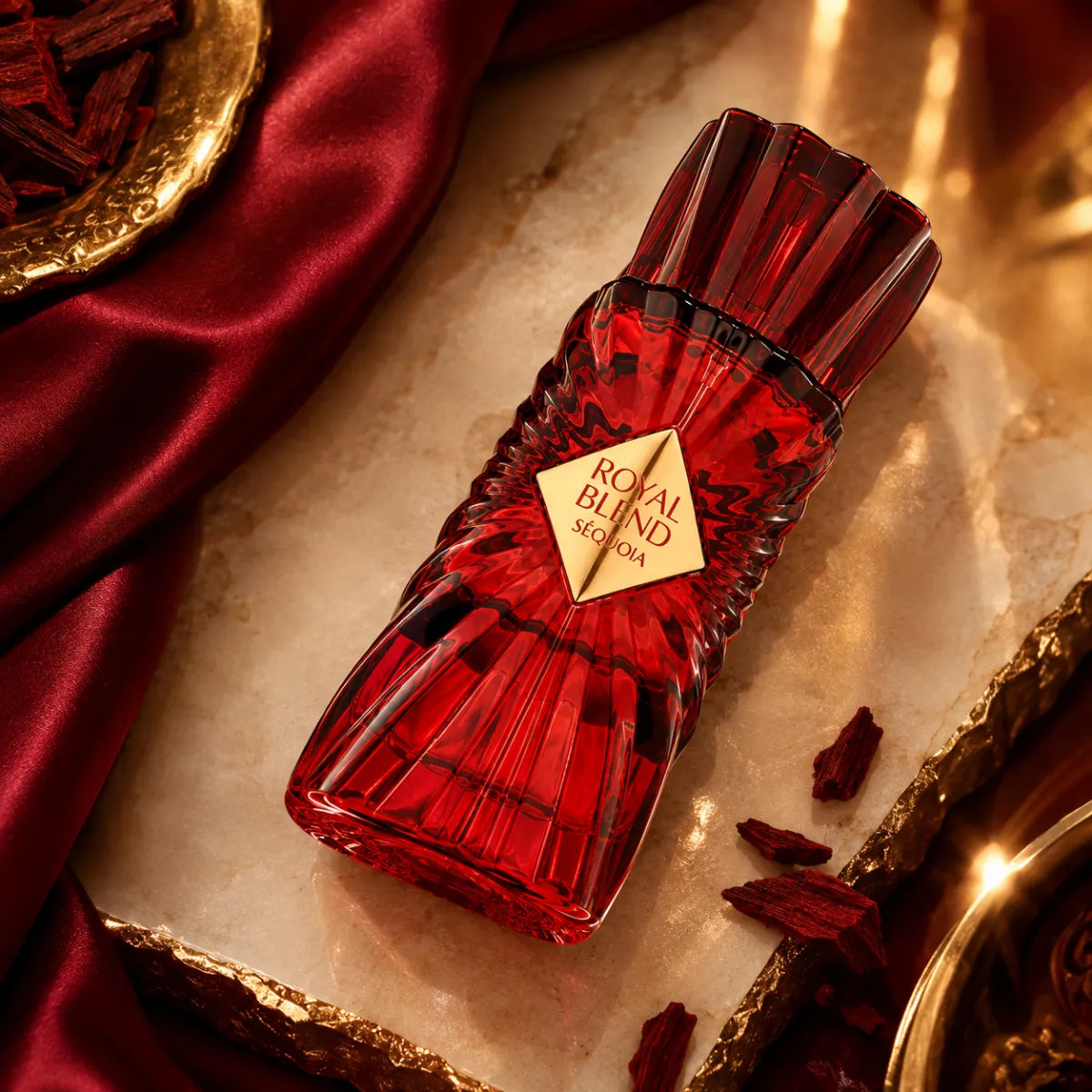 French Avenue Royal Blend Sequoia Extrait De Parfum 100ml for best price in Qatar, elegant fragrance with lasting scent - Perfumesouq Qatar