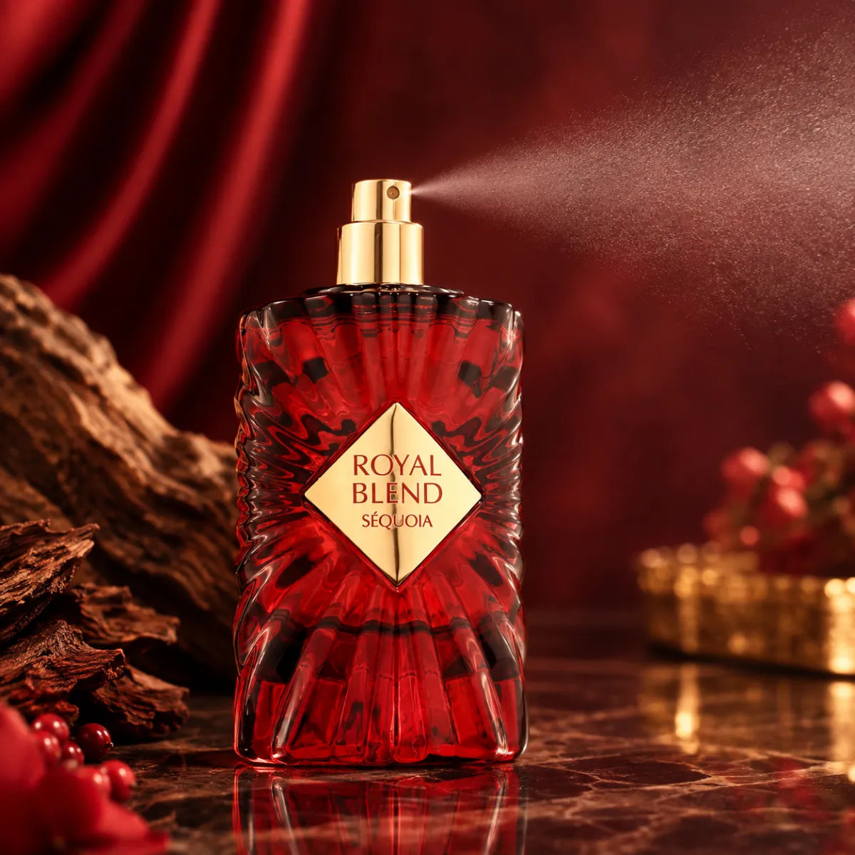 Original French Avenue Royal Blend Sequoia Extrait De Parfum 100ml authentic luxury fragrance at best price in Qatar - Perfumesouq Qatar