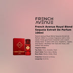 French Avenue Royal Blend Sequoia Extrait 100ml luxury fragrance at best price in Qatar, authentic and genuine product - Perfumesouq Qatar