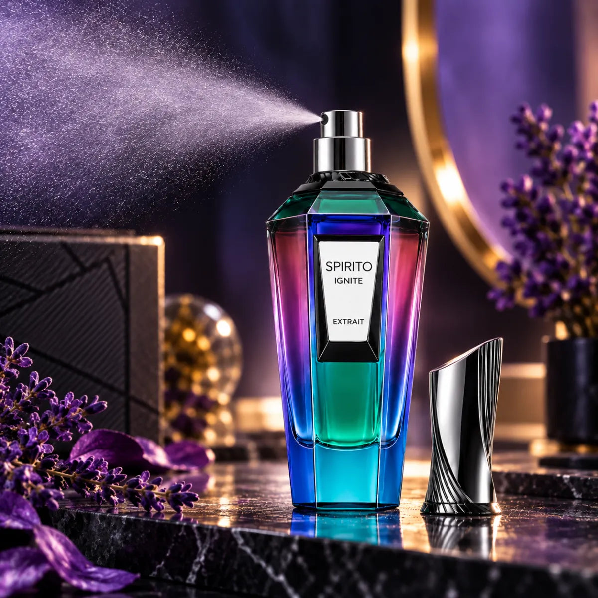 Original French Avenue Spirito Ignite Extrait De Parfum 100ml authentic luxury fragrance at best price - Perfumesouq Qatar