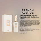 French Avenue Spirito Mystic Extrait De Parfum 100ml luxury fragrance at best price, authentic and genuine product - Perfumesouq Qatar