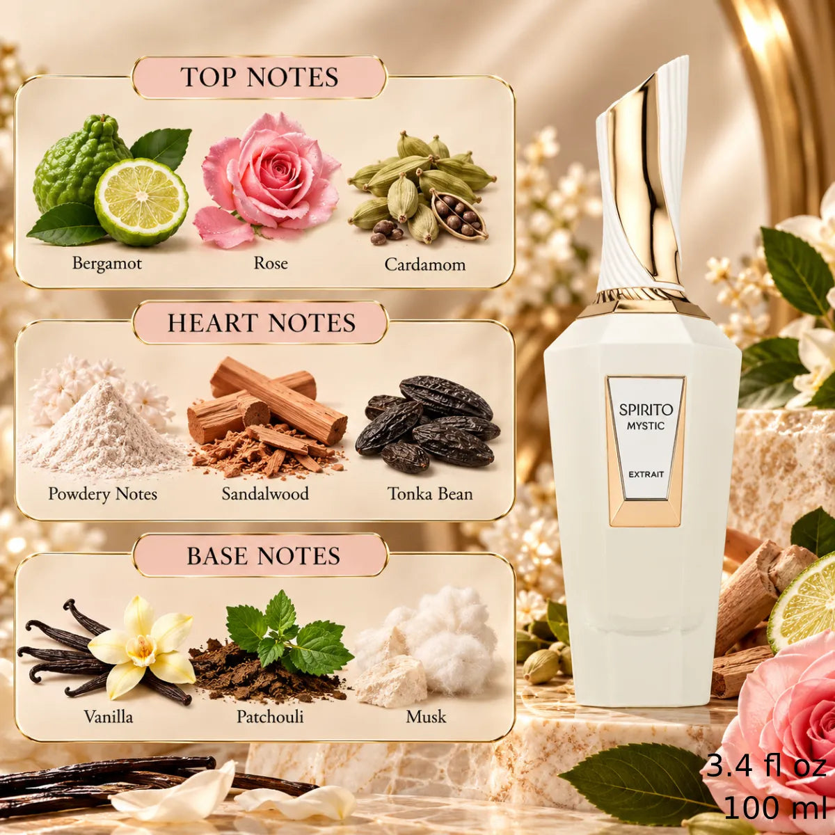 Authentic French Avenue Spirito Mystic Extrait De Parfum 100ml for best price with fast delivery - Perfumesouq Qatar