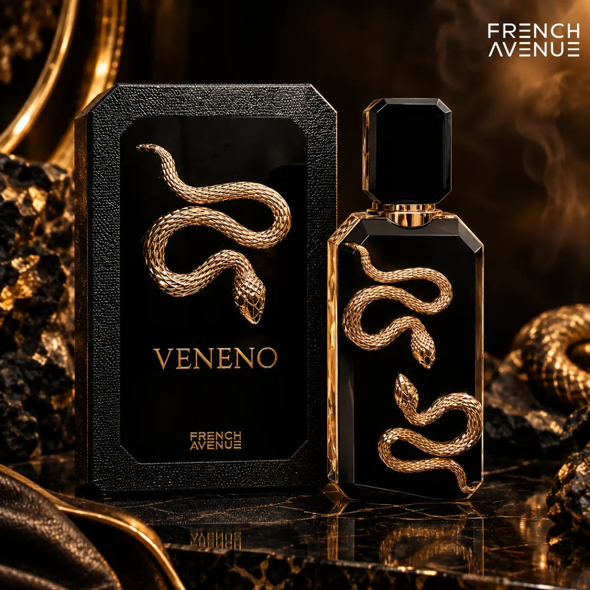 Buy French Avenue Veneno Extrait De Parfum 100ml from Perfumesouq, Doha, Qatar.