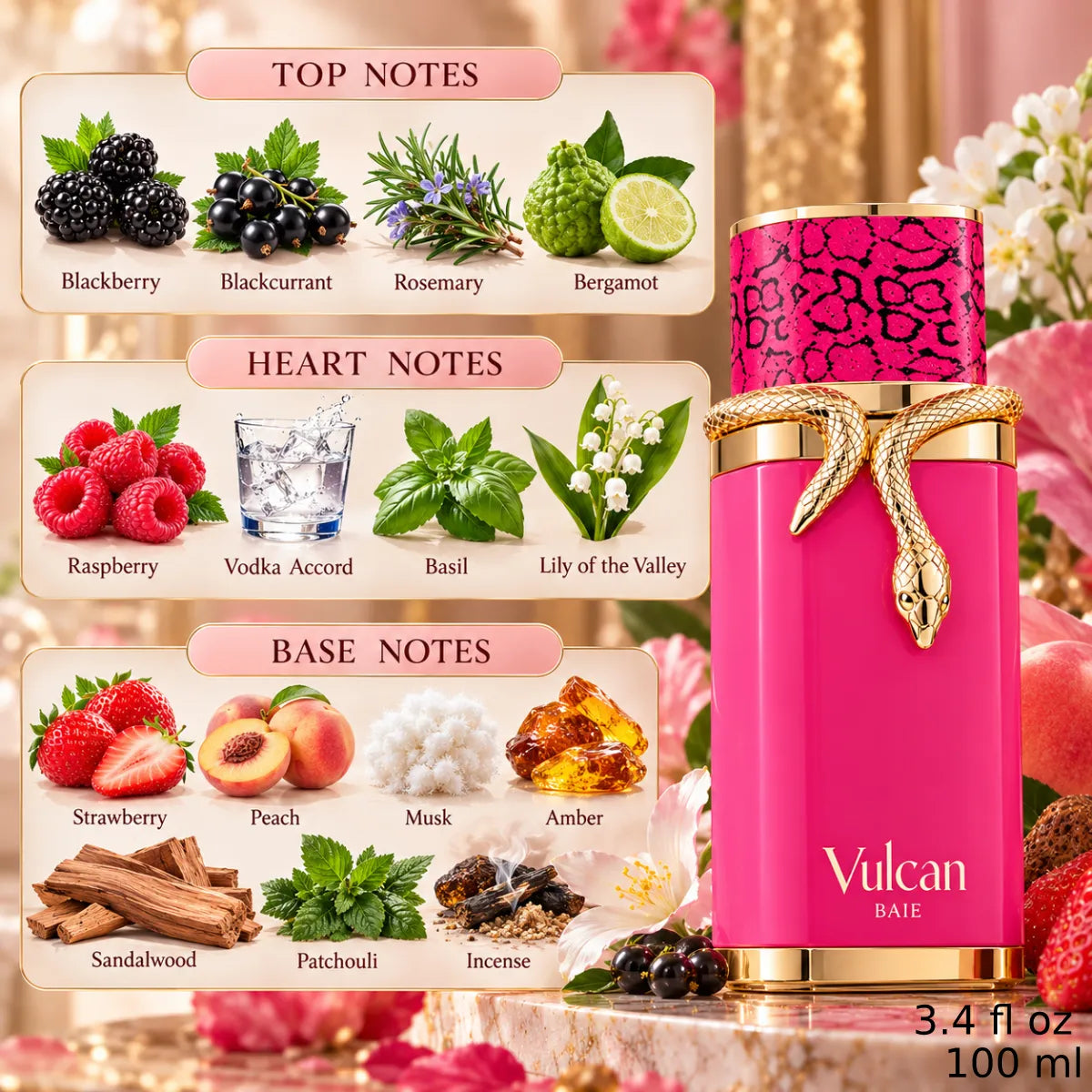 Authentic French Avenue Vulcan Baie Eau de Parfum 100ml for best price with fast delivery - Perfumesouq Qatar