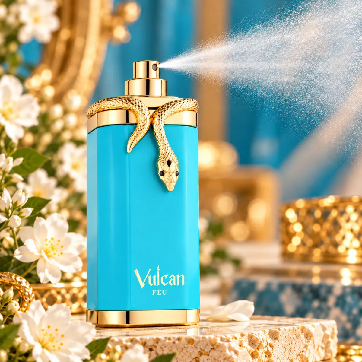 Original French Avenue Vulcan Feu Eau De Parfum 100ml authentic luxury fragrance at best price - Perfumesouq Qatar
