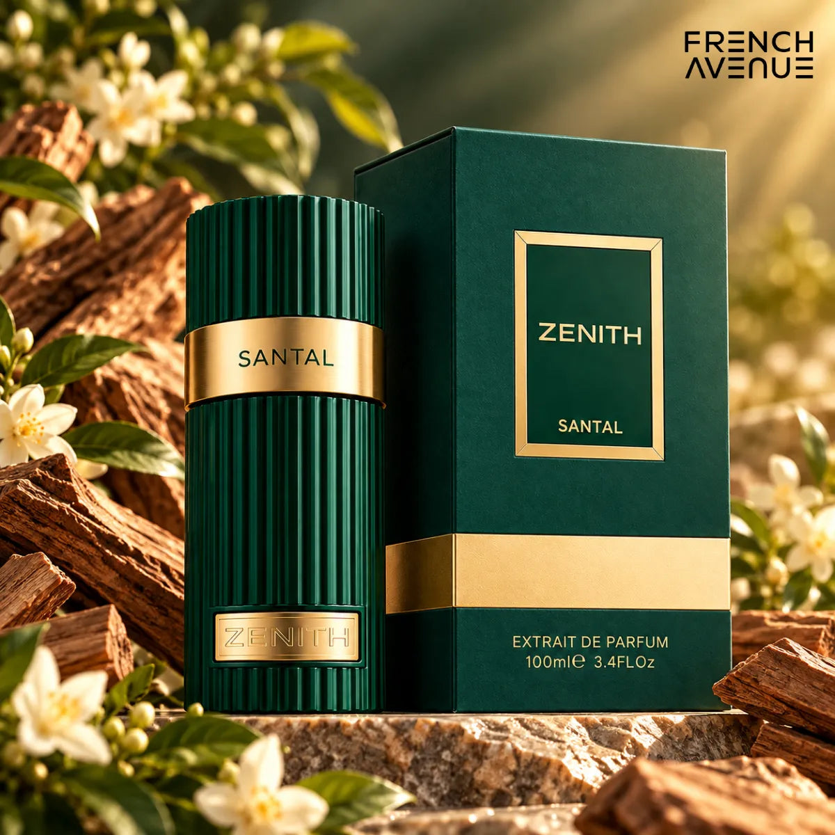 Buy French Avenue Zenith Santal Eau De Parfum 100ml online from Perfumesouq, Doha, Qatar