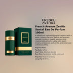 French Avenue Zenith Santal EDP 100ml luxury fragrance at best price, uthentic and genuine product - Perfumesouq Qatar