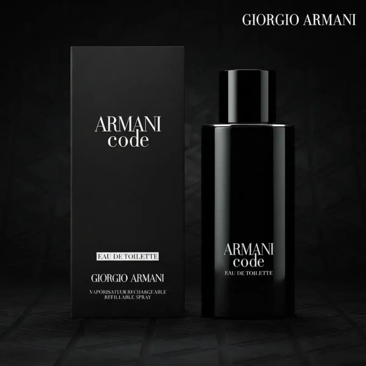 Buy Giorgio Armani Code Men Eau de Toilette 125ml fragrance bottle for men from Perfumesouq Qatar