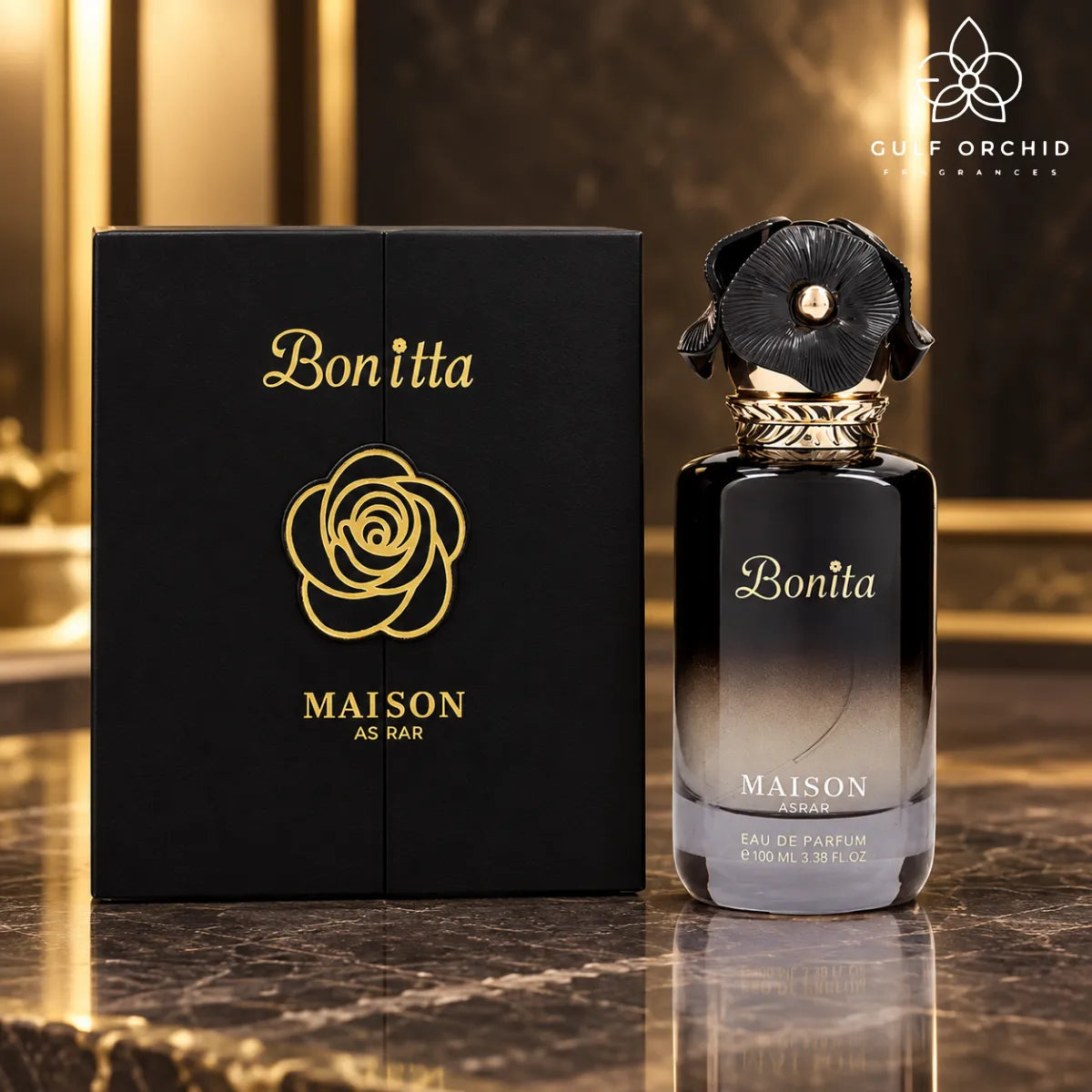 Buy Gulf Orchid Bonita Eau De Parfum 100ml from Perfumesouq, Doha, Qatar.