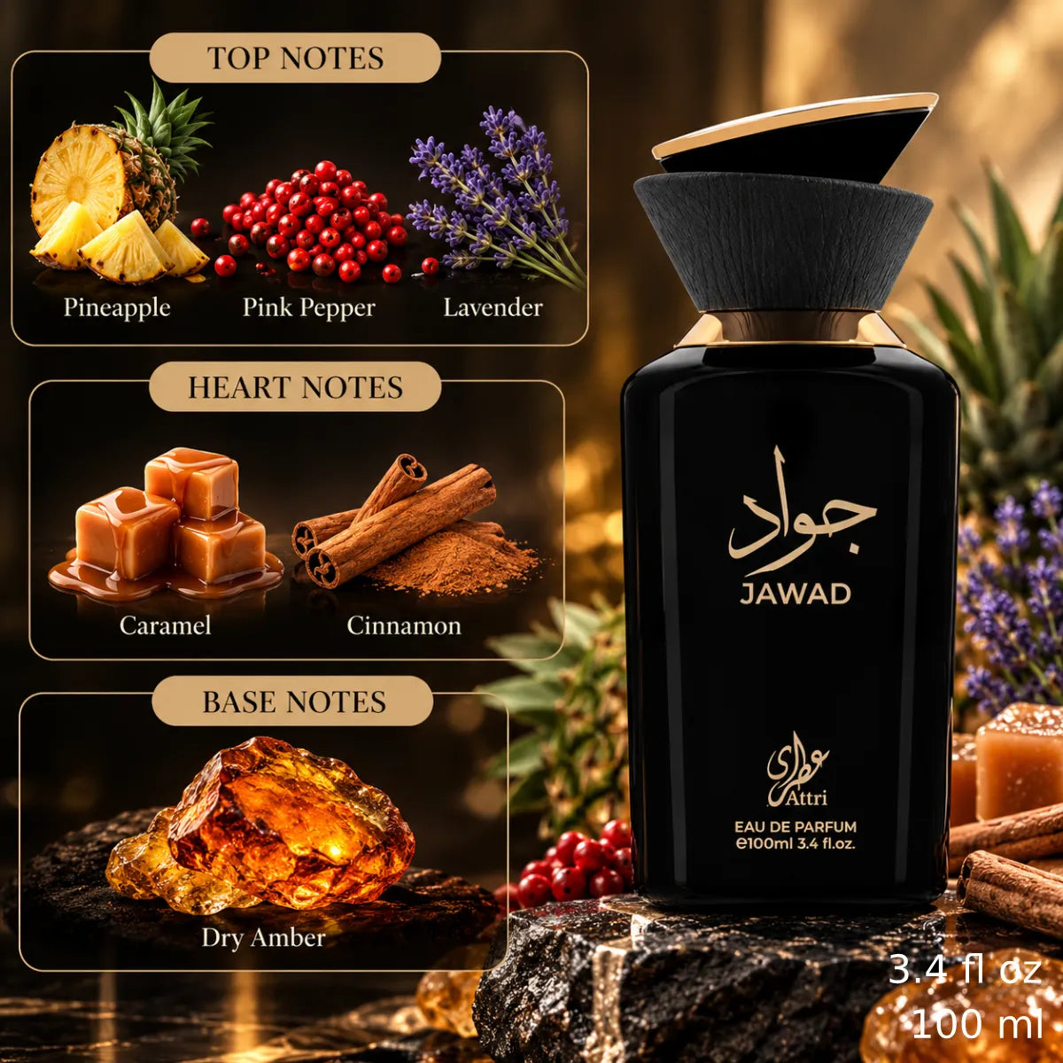 Authentic Gulf Orchid Jawad Eau De Parfum 100ml for best price with fast delivery - Perfumesouq Qatar