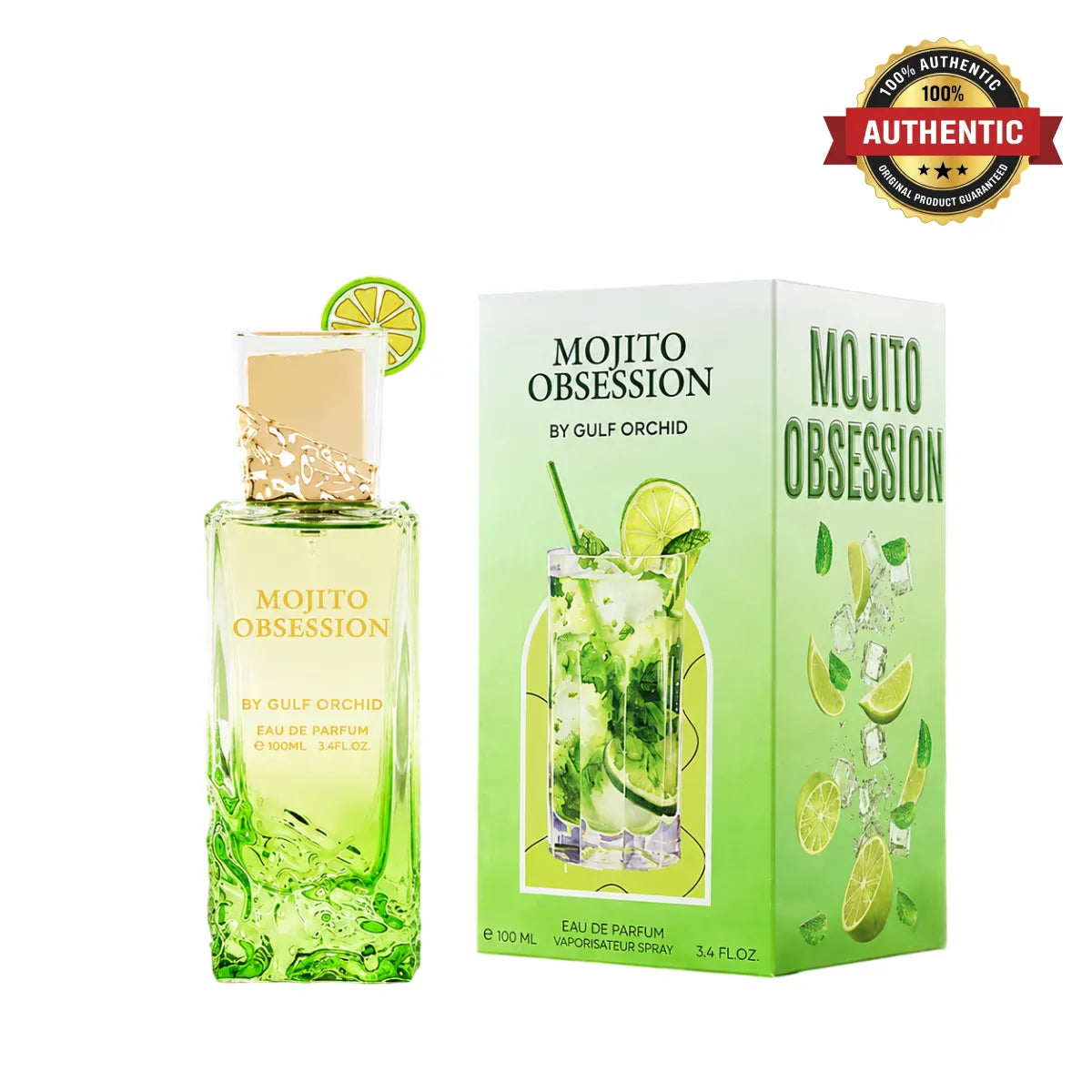 Gulf Orchid Mojito Obsession Eau De Parfum 100ml online in Qatar at best price, premium fragrance - Perfumesouq Qatar
