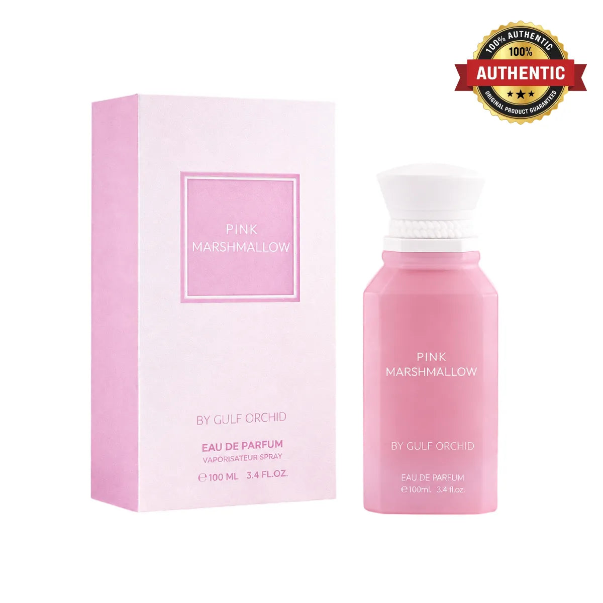 Authentic Gulf Orchid Pink Marshmallow Eau De Parfum 100ml for best price with fast delivery - Perfumesouq Qatar