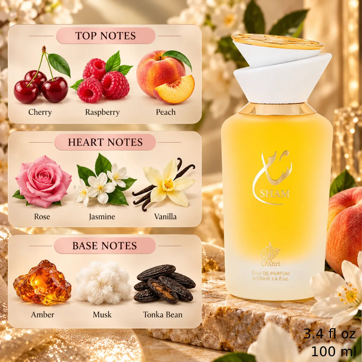 Authentic Gulf Orchid Sham Eau De Parfum 100ml for best price with fast delivery - Perfumesouq Qatar