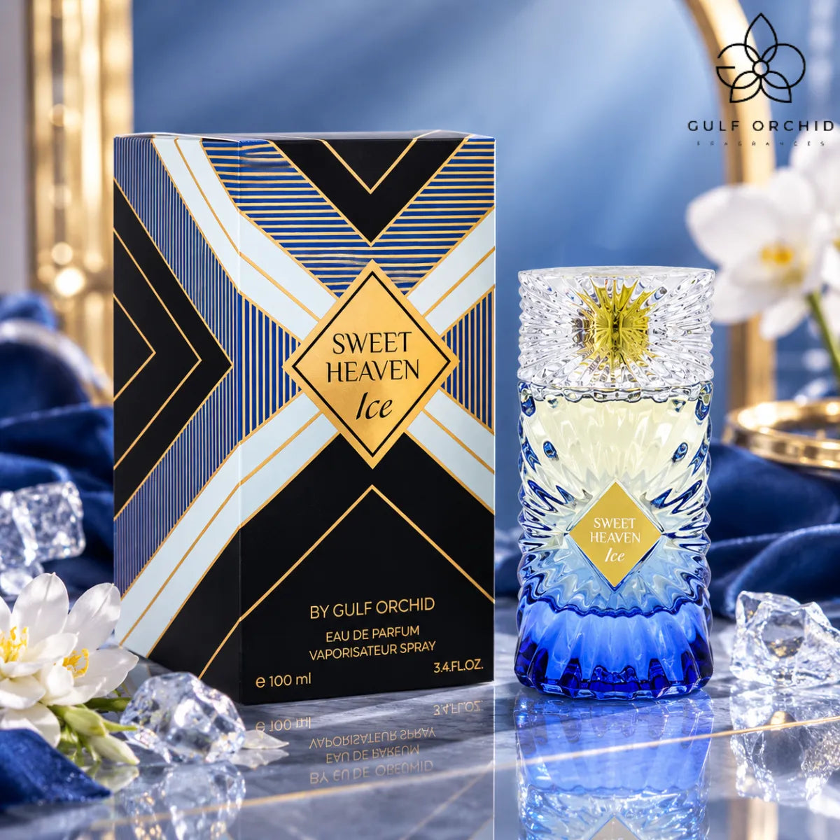 Buy Gulf Orchid Sweet Heaven Ice Eau De Parfum 100ml from Perfumesouq, Doha, Qatar.